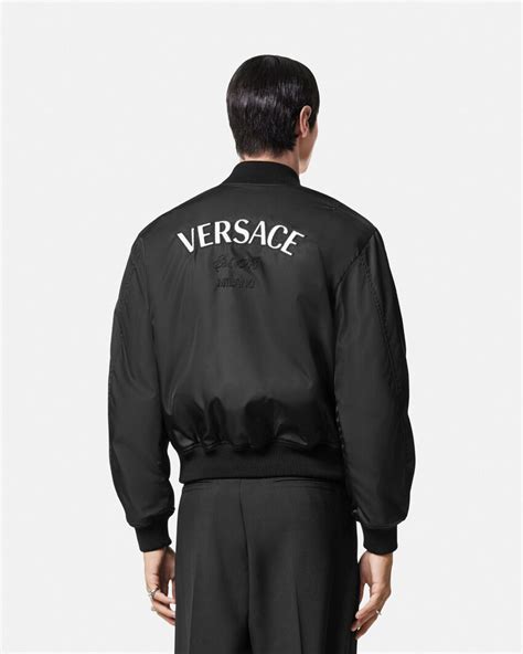 bomber versace homme|versace windbreaker jacket.